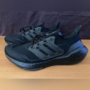 adidas Ultraboost 21 Triple Black Men's Sz 8.5 FY0306 running shoes NWOB